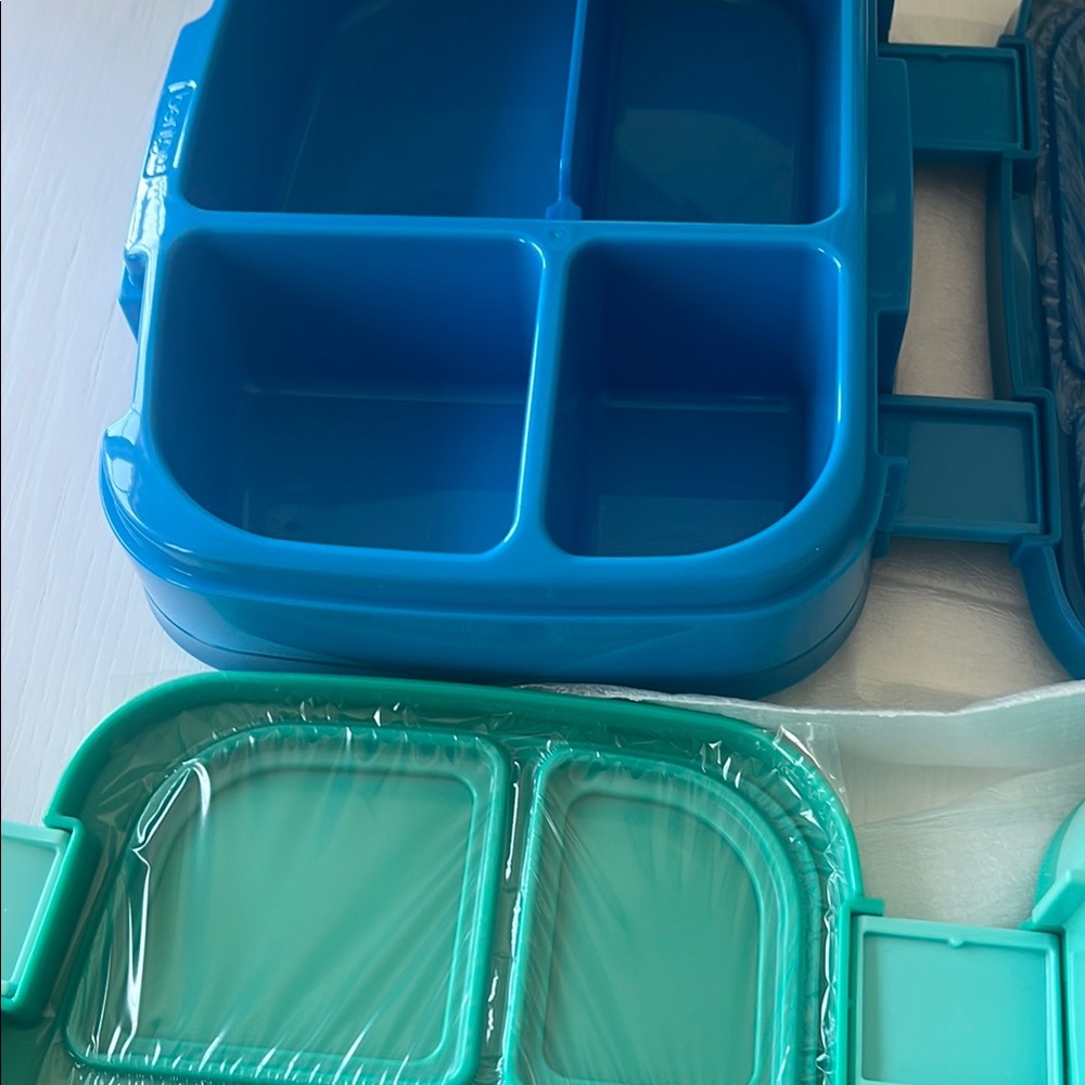 Bentgo Fresh Lunch Box Set - Blue and Green New, set of 2 Back to School! - Picture 9 of 9